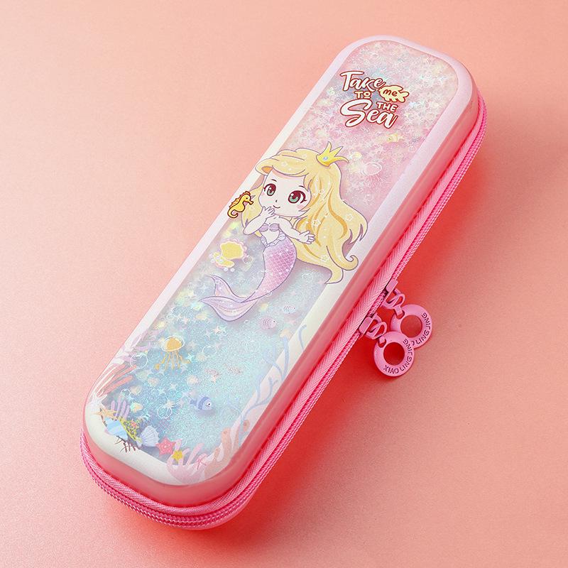 Умный пенал из термополиуретана с рисунком из мультфильма «Зыбучие пески» для студентов 