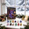 Holiday Box Christmas Dragon Advent Calendar 2026, 2D Flat Acrylic Ornaments, Themed Collectibles 24 Days Countdown Gift for Kids, Fantasy Lovers Home