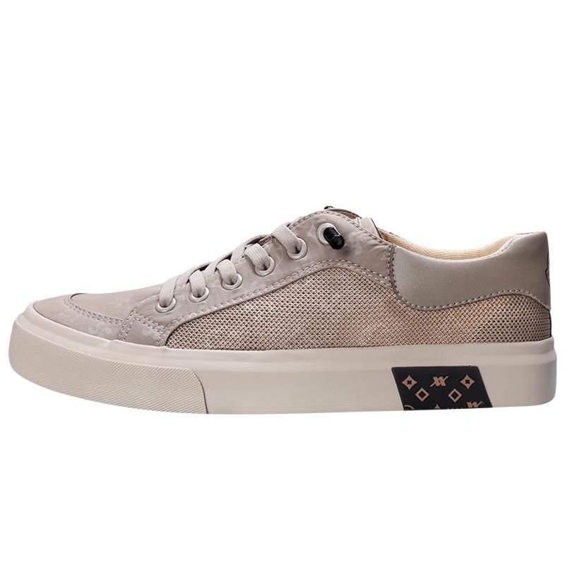 Новая весенняя мужская обувь, модная обувь, мужская парусиновая обувь, корейская универсальная модная повседневная обувь, дышащая удобная обувь