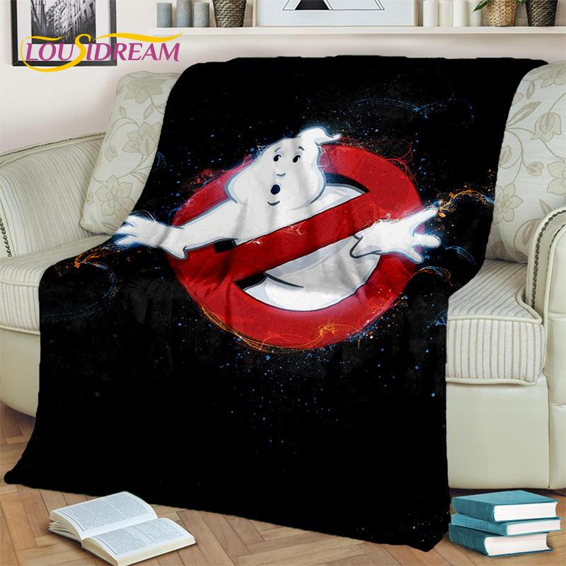 Одеяло G-Ghostbusters с героями мультфильмов, мягкое фланелевое одеяло для дома, спальни, кровати, дивана, пикника, офиса, пешего туризма, отдыха, сна, подарок