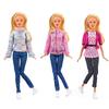 1 Set Casual Wear Doll Sweaters Jeans Pants for 1/6 Doll/For 29~32cm Doll Clothes Accessories