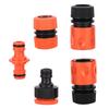 5pcs G1 2  ABS Hose Connector Garden Irrigation Watering Tube Joint for PVC Water Pipe