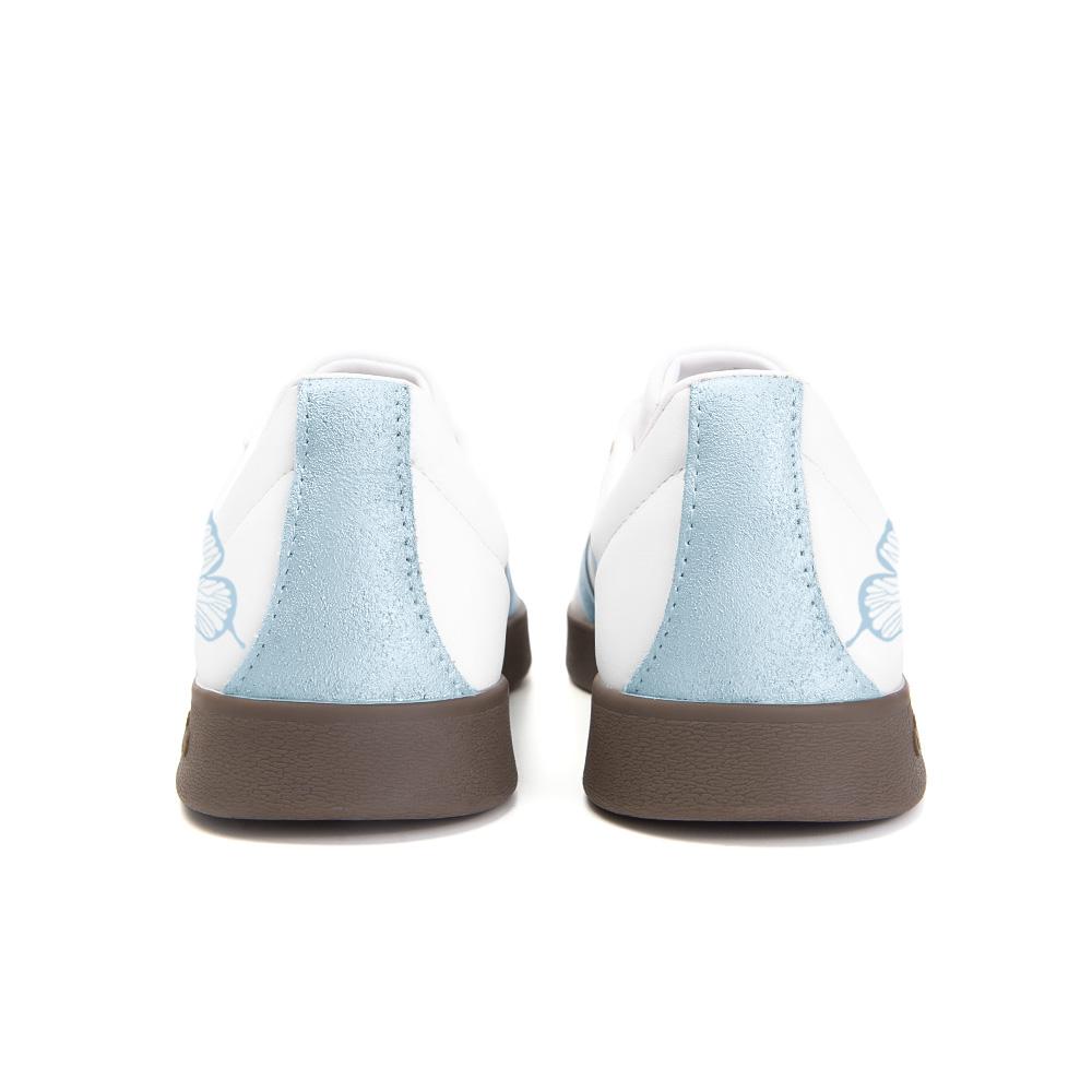 adidas Кроссовки для скейтбординга Neo VL Court 2.0, нескользящие, износостойкие, низкие, унисекс, бело-синие, ID6015(Команда354-)