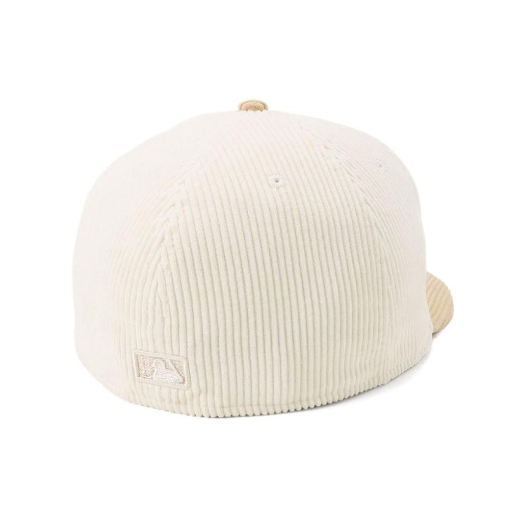 New Era newera cap 59FIFTY 14507983 NER35C5223 MLB New York Mets NYM White Shiro 8 Corduroy ONSPOTZ Custom Made Hat Gokyu Fifty Unisex Summer Sunshade