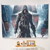 А- Assassin's Creed Большой Баннер Планеты Фон Декорации для Вечеринки по Случаю Дня Рождения Гобелен Декор Комнаты