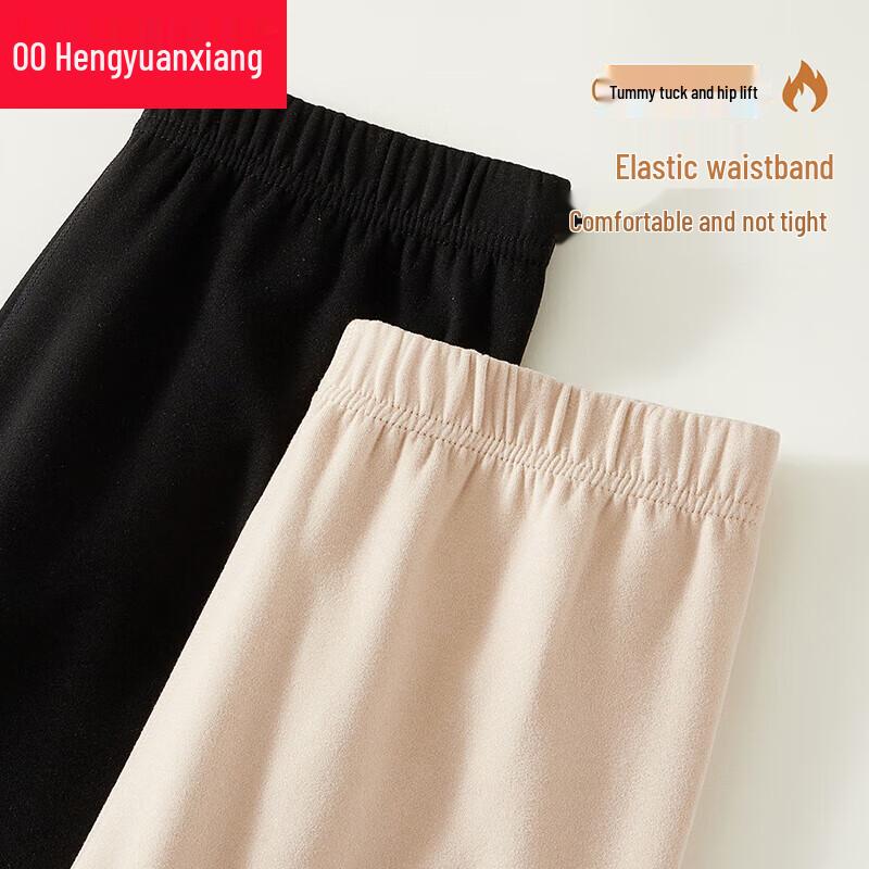 Hengyuanxiang Women's Thermal Leggings with Cashmere & Silk Blend