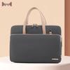 Morandi Lightweight & Fashionable Single-Shoulder Waterproof Laptop Bag, Plush Tote Briefcase for 13/16 Inch Computers