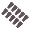 10 шт. коричневый дверной стопор набор удобный практичный прочный не деформирующийся дверной стопор клин комплект для дома