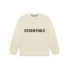 Fear of God Essentials SS20 Graphic Logo Crewneck Long Sleeve Sweater Unisex Sweater White FOG-SS20-268