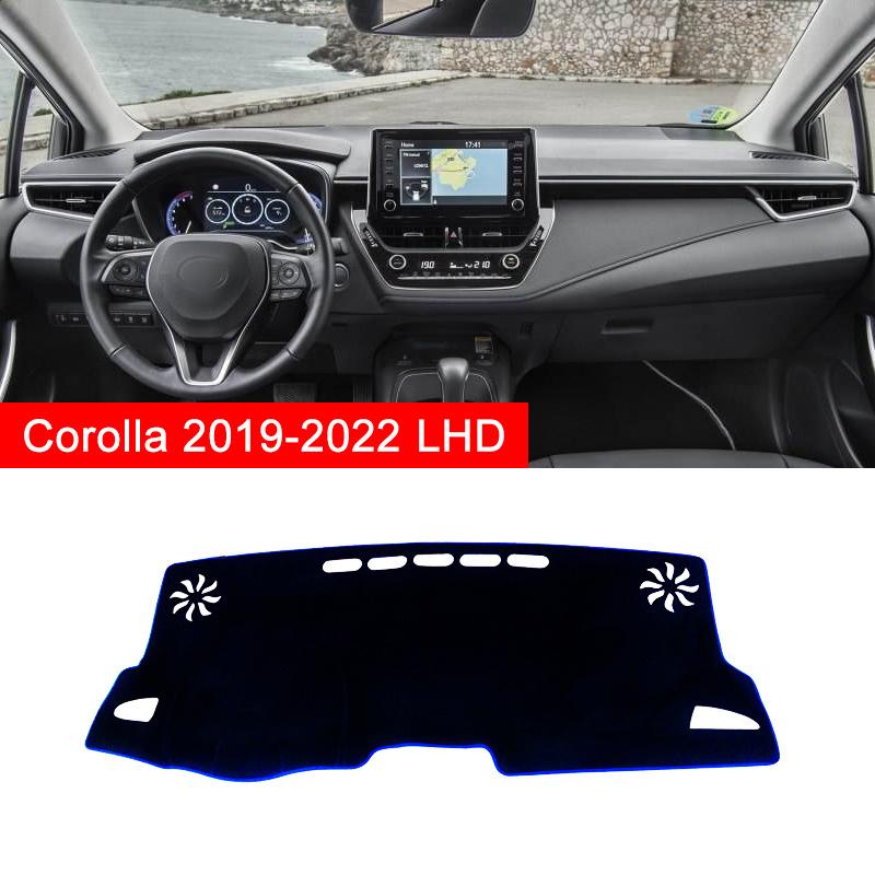 Для Toyota Corolla E210 12th 2022 2023, чехол для приборной панели автомобиля, коврик для приборной панели, солнцезащитный козырек, анти-УФ-чехол