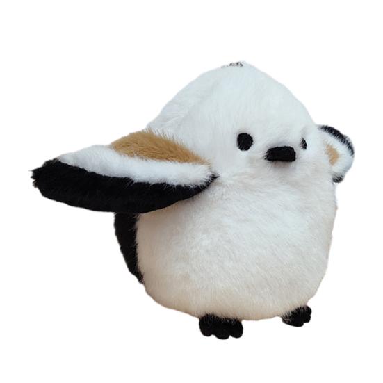 Милый плюшевый кулон в виде птицы, мягкая плюшевая игрушка, попугай, кряква, утка, брелок, плюшевый аксессуар для рюкзака, подарок для детей, любителей птиц