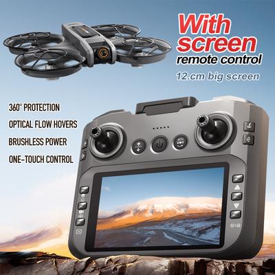 Новый профессиональный дрон S156 8K WIFI FPV ESC HD Аэрофотосъемка Радиоуправляемый самолет Бесколлекторный Обход препятствий Двойная камера Квадрокоптер Игрушка Подарок