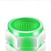 BYCP2 4pcs Fluorescent Valve Cover Decor Car Moto Dust Cover Accessories For Skoda Yeti Octavia 2 3 a5 Fabia Kodiaq Rapid Karoq Superb