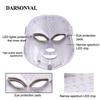 DARSONVAL 3 Colors LED Facial Neck Mask Facial Led Phototherapy Photon Phototherapy Equipment Whitening Wrinkles Acne Beautiful
