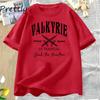 Valkyrie Training Graphic T Shirts Men Women Cintage SJM Acotar T-shirt Bookish Reader Tshirt Cotton Short Sleeve Couple Tees