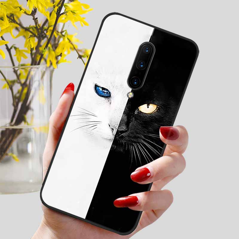 Phone Cover For Oneplus 7 Pro Case Lovely Printed TPU Silicon Soft Capa On for One Plus 7 7T Pro Oneplus7 7Pro Protection Covers