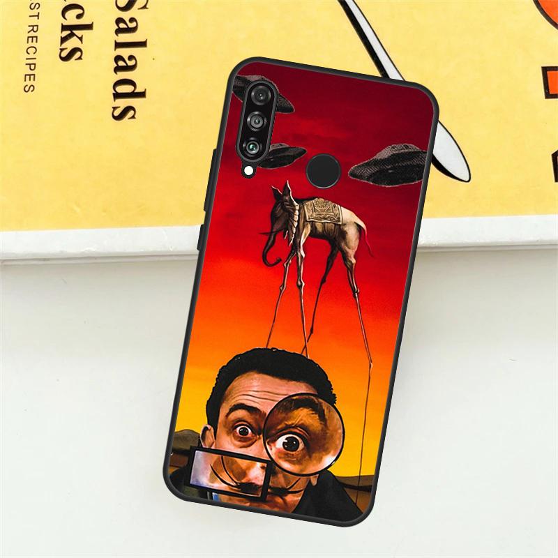 Salvador Dali Art For Huawei Nova 3i 7i 8i 11i Y60 Y70 Y90 Y61 Y91 Nova 11 9 10 SE P30 Pro P20 P40 Lite Case