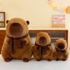 Removable Scarf Scarf Capybara Plush Doll PP Cotton Stuffed Capybara Doll  Birthday Gifts