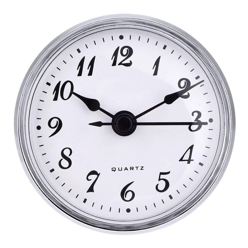 70MM Quartz Clock Inserts Movement Mechanism Replacement With A Back Cover Roman Arabic Numerals Home Decoration