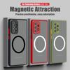 Противоударные чехлы Magsafe для Samsung Galaxy A53 5g A52 A12 A13 A51 A71 A32, магнитный чехол для зарядки Samsung A52s A33, чехол