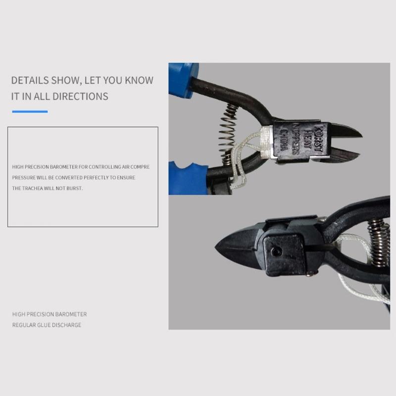 HT200/HT180 Электрические термоножницы Термокусачки Бокорезы Диагональные плоскогубцы Инструмент с блоком питания