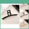 Chic Geometric Design Extra Large Alloy Hair Claw Clip For Women Perfect For Stylish Updos
