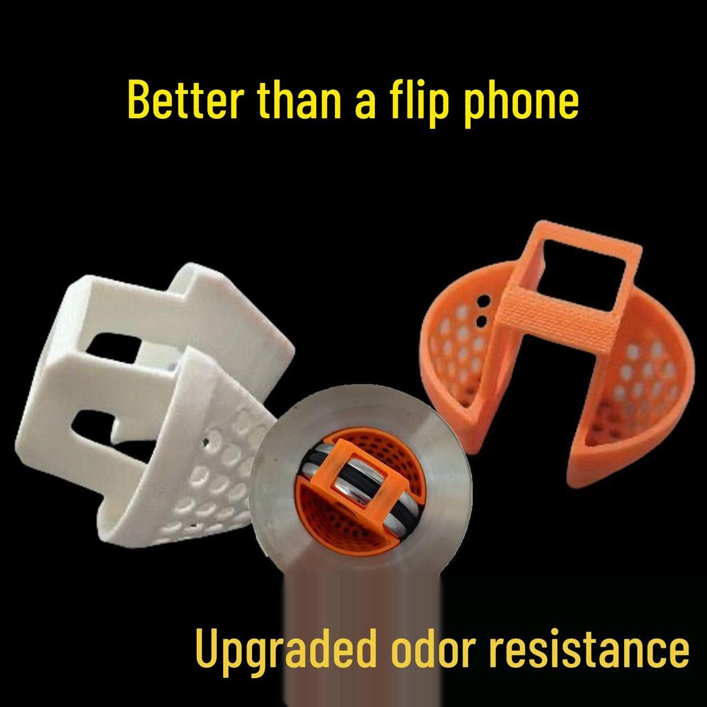 Flip-Up Washbasin Drain Filter Net for Hair and Water