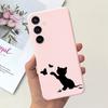 For Samsung A15 Case A05 A05S A25 4G Cover Cute Love Heart Butterfly Silicone Soft Fundas For Samsung Galaxy A15 SM-A155F Bumper