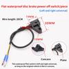 Parts Electric Vehicle Accessories Motorcycle Switch Power Off Power Off Switch Disc Brake Switch