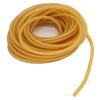 Желтая латексная резинка Высокоэластичная трубка из натурального каучука для изготовления с Фитнес-упражнения Охота на открытом воздухе