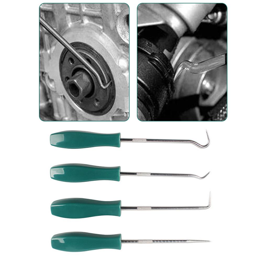 12 шт. Набор прецизионных крючков и съемников Автомобильные масляные уплотнения Кольца уплотнительные Прокладки Мини-крючки Профессиональный съемник