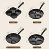 3/4 Hole Frying Pot Pan Non Stick Heart Shaped Pancake Steak Pan Breakfast Maker Cooking Egg Burger Pans Gas Induction Cooker