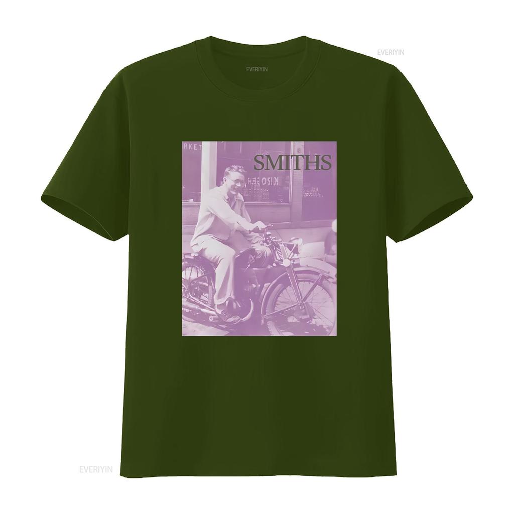 THE SMITHS Bigmouth Strikes Again 1986 Promo Organic T Shirt Morrissey vintage Washed streetwear Stylish Unisex Soft