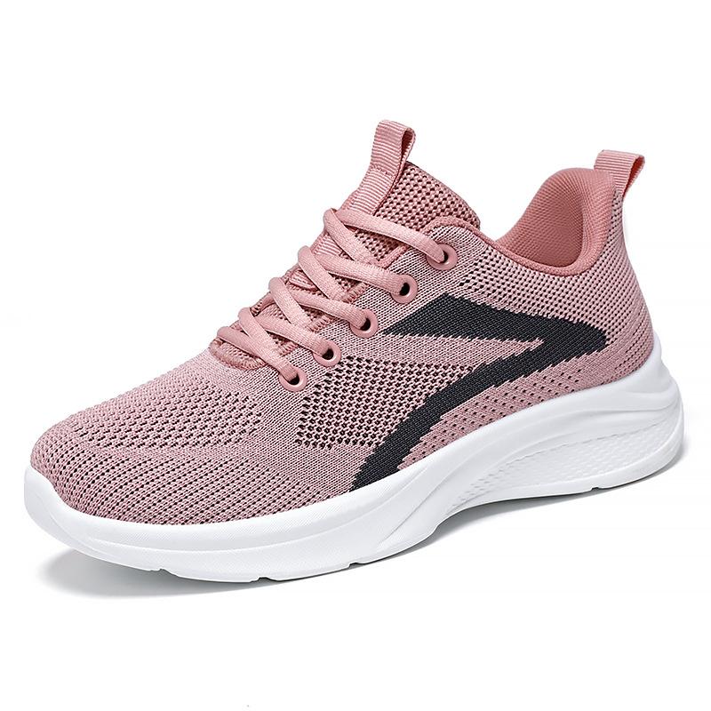 Running Shoes 2025 Summer New Foreign Trade Women's Shoes Hot Large Size Shoes Soft Sole Casual Sports Shoes Women