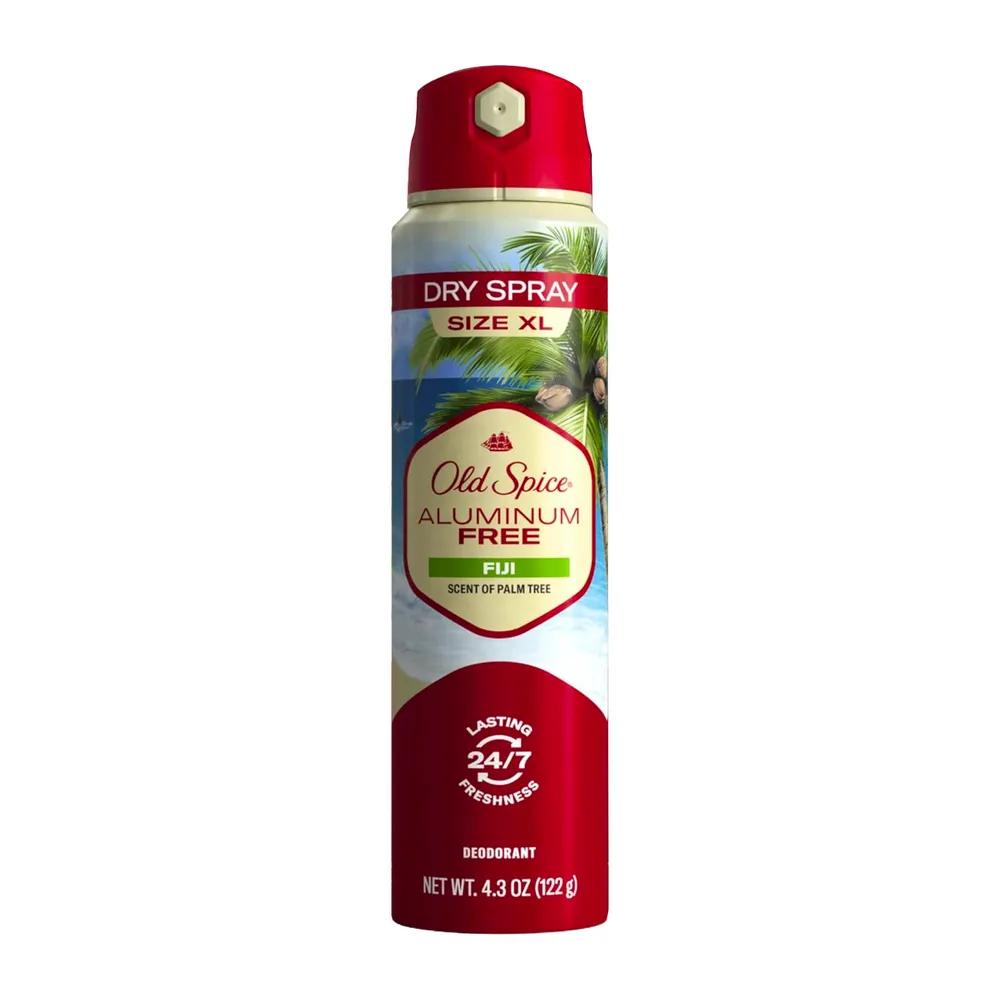 OLD SPICE Мужской дезодорант-спрей Аромат Фиджи 122 г x 3 шт. Без алюминия