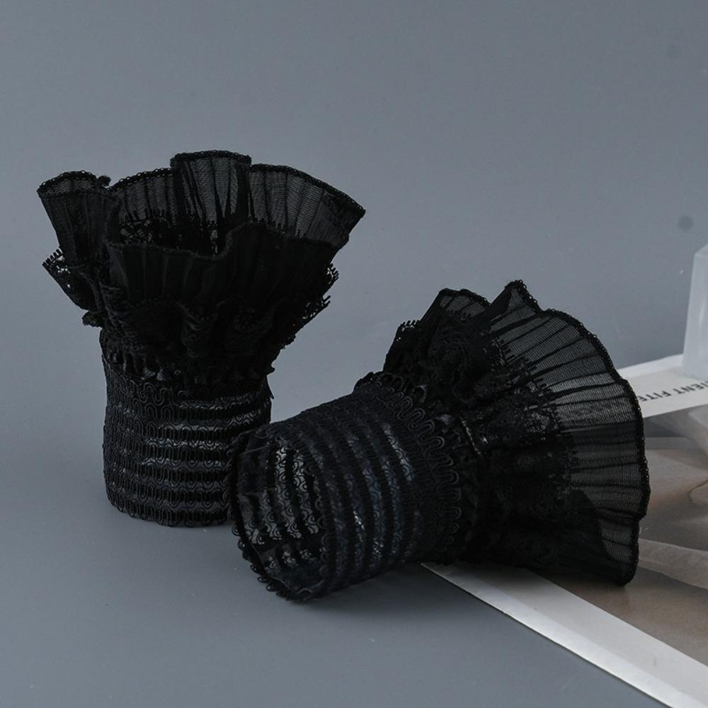Съемная накладная манжета Многослойная оборка Кружевная манжета Новые манжеты для свитера