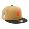 Кепка 59FIFTY 70823795 NER35C7990 MLB New York Mets NYM бежевая 7 БОКОВАЯ НАШИВКА ПОД КОЗЫРЬКОМ ONSPOTZ Изготовленная на заказ кепка Gokyu Fifty унисекс летнее солнце