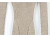 High-Neck Slim Fit Knitted Evening Dress - French Style, Hollow Design for Spring and Autumn