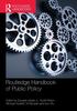 Книга Routledge Handbook of Public Policy