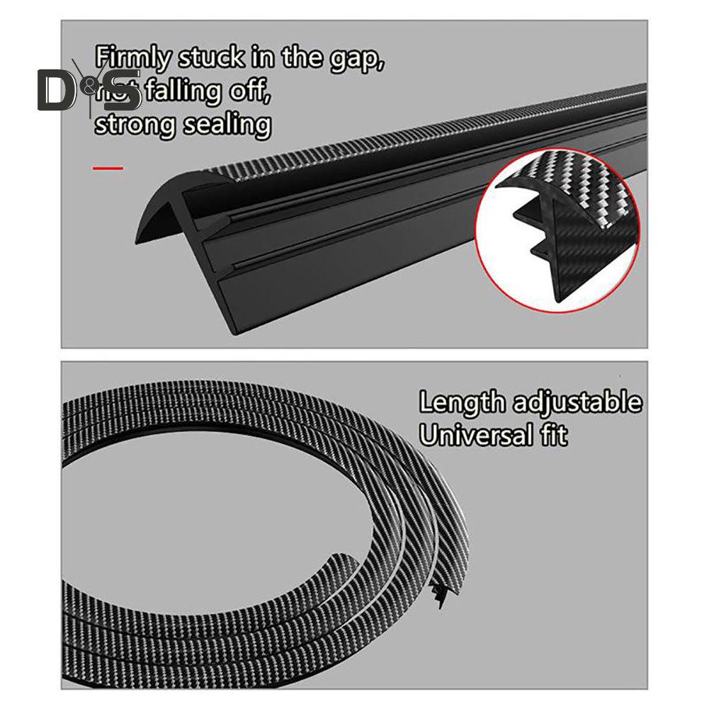 Уплотнительная наклейка на приборную панель автомобиля, 1,6 м, внутренняя полоса