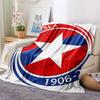 TS Wisła FlAannel Blanket, High quality Comfortable for All Seasons, Home Decor, Warmth and Comfort