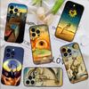Чехол для телефона Сальвадор Дали FUNDA Для IPhone 12 11 13 14 15 16 Max Pro Plus Mini Мягкий Силикон Черный Чехол