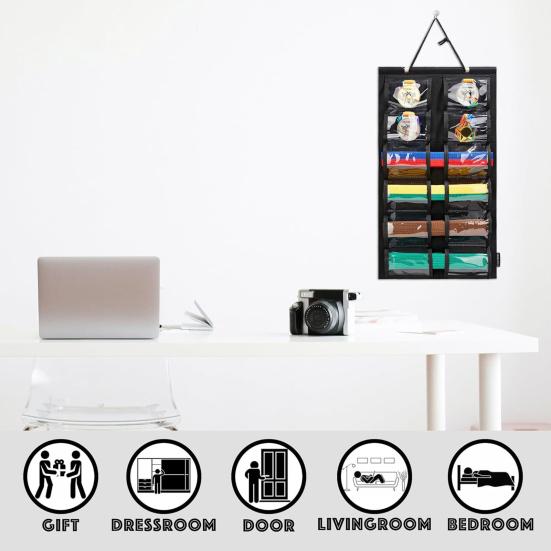 Martial Arts Belts Organizer with Elastic Loop Simple Installation Hanging Karate Belt Display Organizer Karate Belt Holder