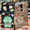 For LG G7 thinQ Case G710EM LM-G710 G710 Luxury Painted Cover Soft Silicone Phone Cases For LG G7 ThinQ Back Covers 6.1'' Bumper