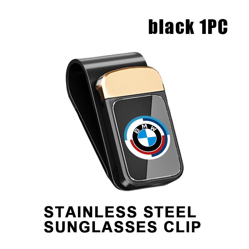 Universal Car Sun Visor Sunglasses Holder Storage Glasses Clip For BMW X1 X3 E39 E46 E30 E36 E87 E60 E90 F26 G02 E70 F15 E53 G05 IK5