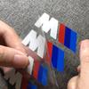 BBKQ7 6pcs Vinyl Car Caliper Stickers for BMW E93 F10 F20 F30 F40 F15 F25 F26 F31 F49 F86 M3 M5 X3 G20 G30 Auto Wheel Brake Decals