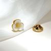 Small Flower Brooch, Exquisite Shirt Collar Anti-glare Buckle, Fixed Clothes Pin