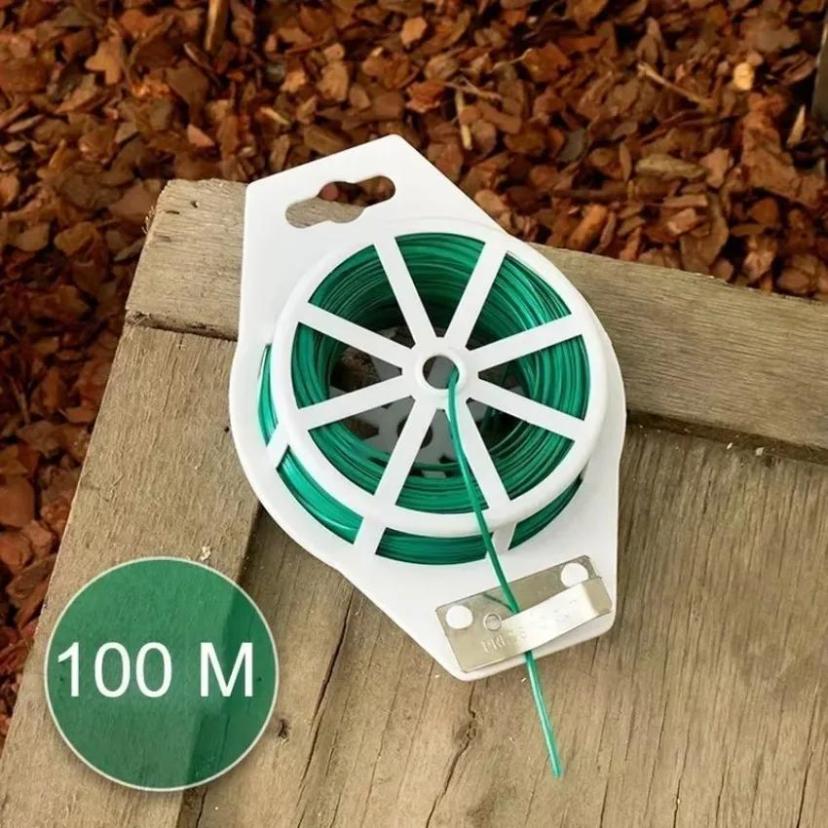 50/100M Gardening Zip Ties Cutting Zip Ties Climbing Vine Plants Fixing Ropes Tying Ties Flower Knot Brackets
