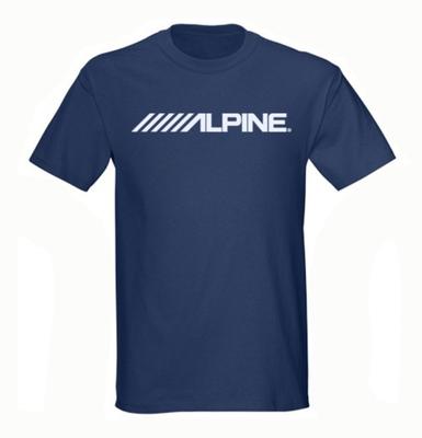 Футболка с логотипом Alpine для автомобильного сабвуфера