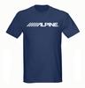 Футболка с логотипом Alpine для автомобильного сабвуфера